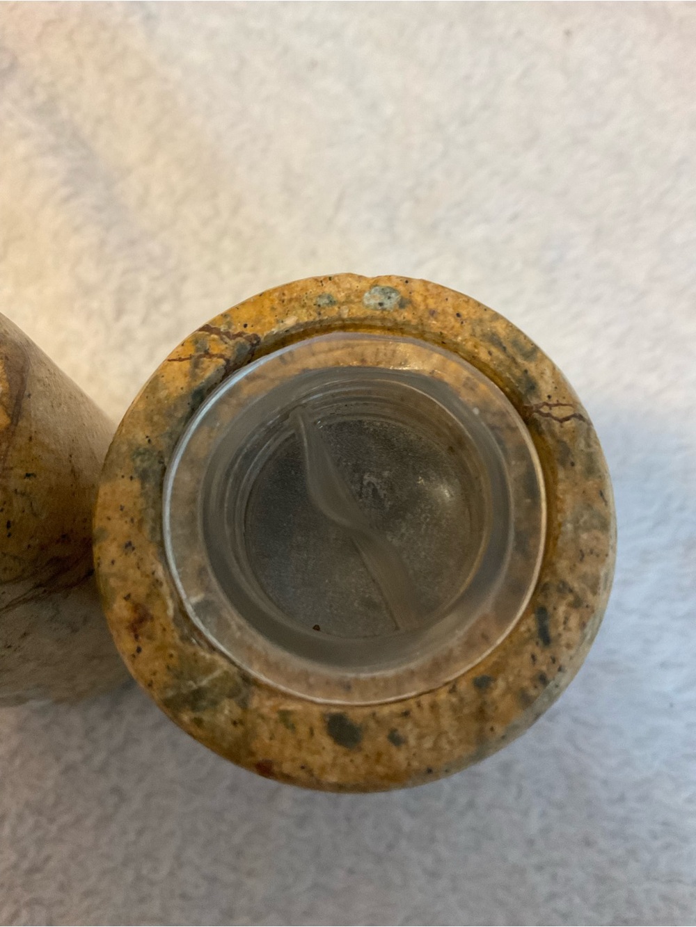 Solid Marble Salt & Pepper Shakers - Picture 6 of 8